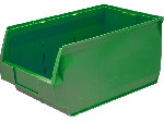 Ящик сплошной 500х310х250 мм, 38.75 л, зелёный 12279