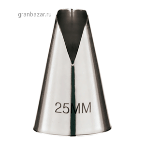 Насадка конд. (6шт); сталь нерж.; D=20мм Paderno 47207-20