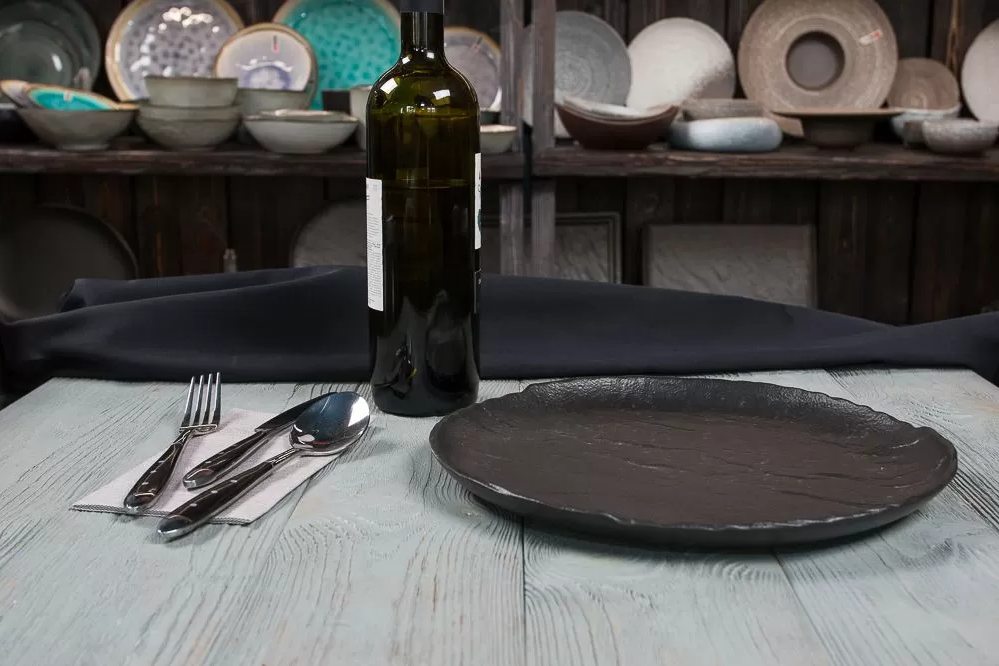 Тарелка Black Star 290 мм, P.L. Proff Cuisine