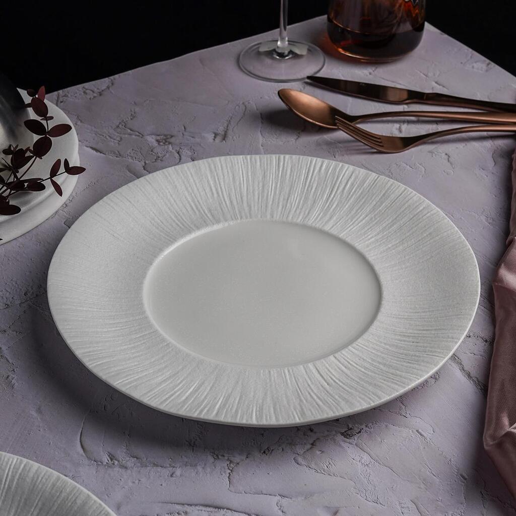 Тарелка Frost White Moon d285 мм h28 мм P.L. Proff Cuisine ZA0382-11.25-ME