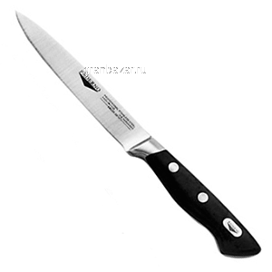 Нож д/чистки овощей; сталь,пластик; L=10,B=2см; металлич.,черный Paderno 18125-10