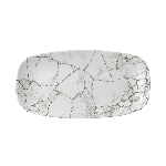 Блюдо прямоугольное CHEFS без борта Studio Prints Kintsugi 298х153мм Agate Grey Churchill KTAGXO111