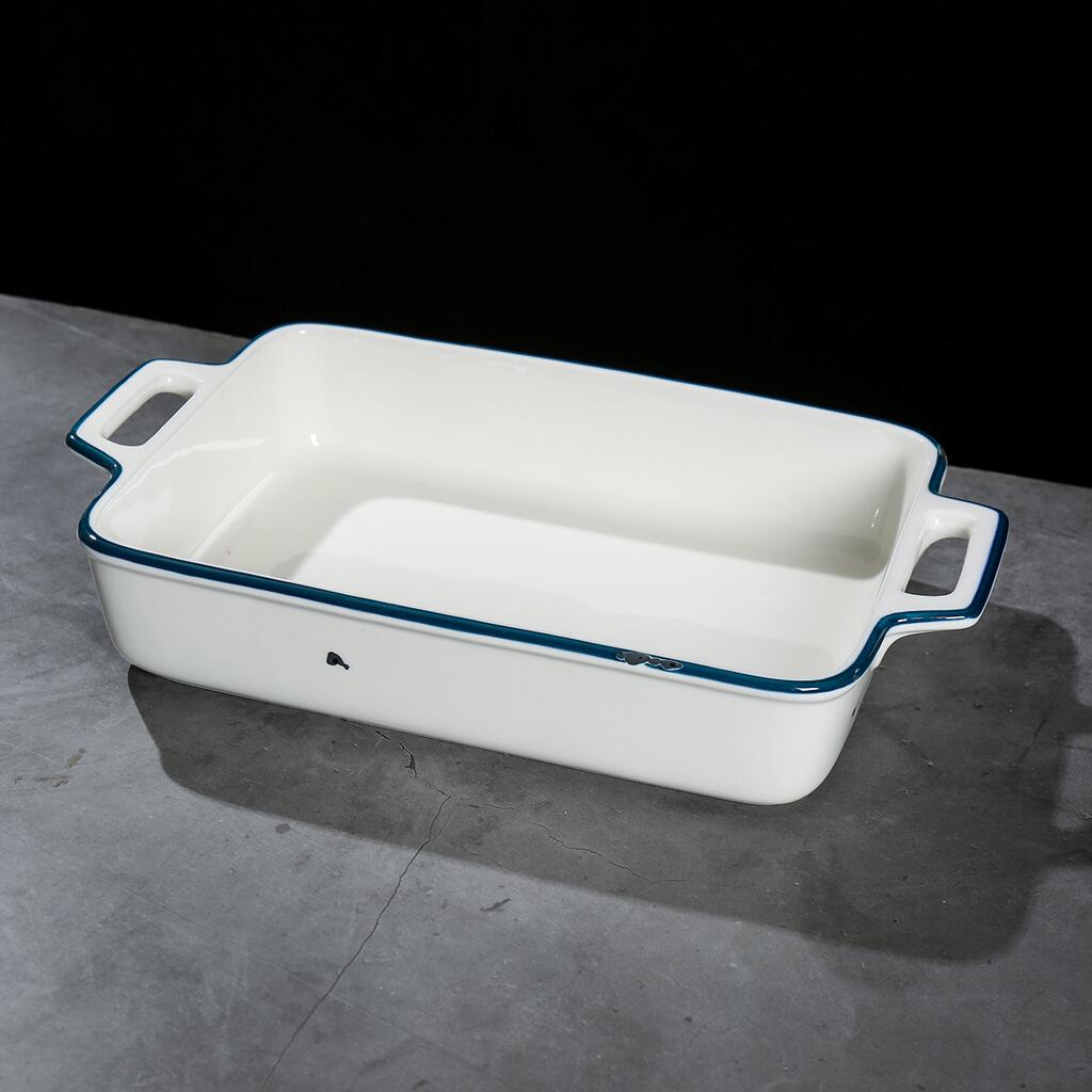 Блюдо прямоугольное с ручками Bakery Fusion 340*200 мм h66 мм 2290 мл P.L. Proff Cuisine WM5229134-SH108