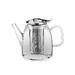 Чайник заварочный с откидной крышкой и колбой  Thermo Glass нерж.1450 мл. Wilmax /1/18/ 888809