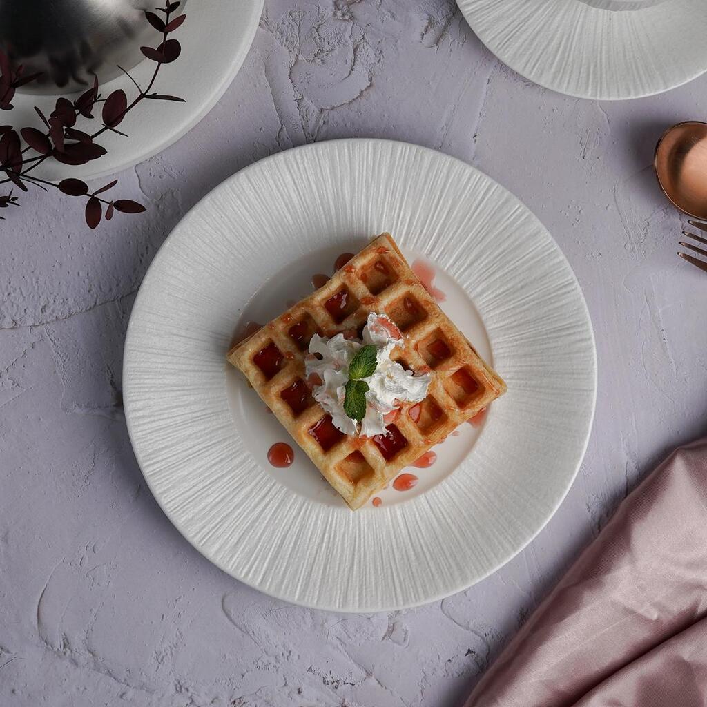 Тарелка Frost White Moon d230 мм h27 мм P.L. Proff Cuisine ZA0382-9-ME