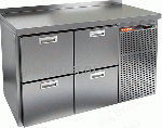 Стол холодильный HICOLD GN 22 BR2 TN