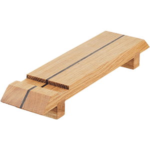 Доска для подачи; дуб,орех; H=43,L=310,B=78мм PPwood Q247O-06N