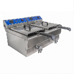 Фритюрница Hualian HEF-10L (2 емкости)