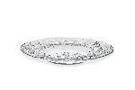 Тарелка Hammered d 210 мм h 34 мм, стекло, прозрачная, ArdaCam