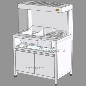 Станция хранения и фасовки картофеля фри, L0.80м. RoboLabs STF-080