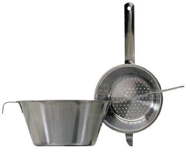 Дуршлаг конический d=240 мм 2,5л нерж. Linden 516003-03