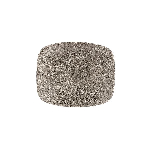 Блюдо прямоугольное CHEFS без борта Studio Prints Raku 154х126мм Quartz Black Churchill RKBQOBL11