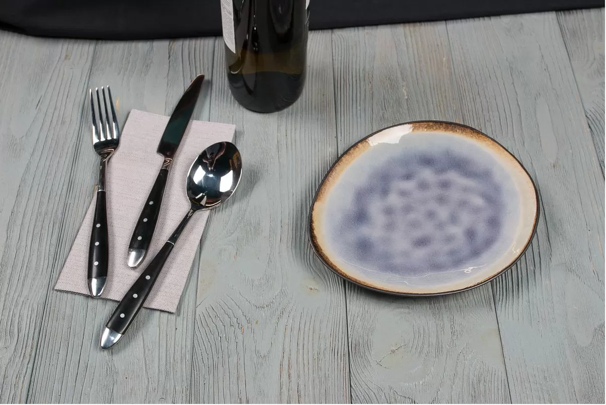 Тарелка Stockholm Purple Spider Silk 200 мм, P.L. Proff Cuisine  (24 шт)