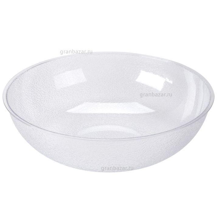 Миска; поликарбонат; 19.1л; D=457мм; прозр. Cambro PSB18176