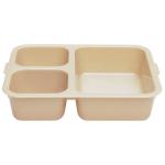 Поднос Cambro 853FCW 133 (для горячей пищи, 3-х секц.)