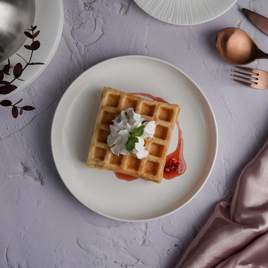 Тарелка Frost White Moon d207 мм h30 мм с бортом P.L. Proff Cuisine ZA0549-8.25-ME
