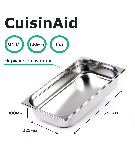 Гастроемкость CuisinAid 1/1 h=100 нерж. 530х325х100 CD-811-4 /10