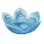 Салатник 700 мл d 220 мм h100 мм Blue Sunset звезда матовое стекло P.L. Proff Cuisine [4] 1Q2084-6106SX 
