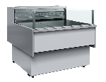 Витрина холодильная Полюс GC110 SM 1,25-2 (с боковинами) 0011-9006