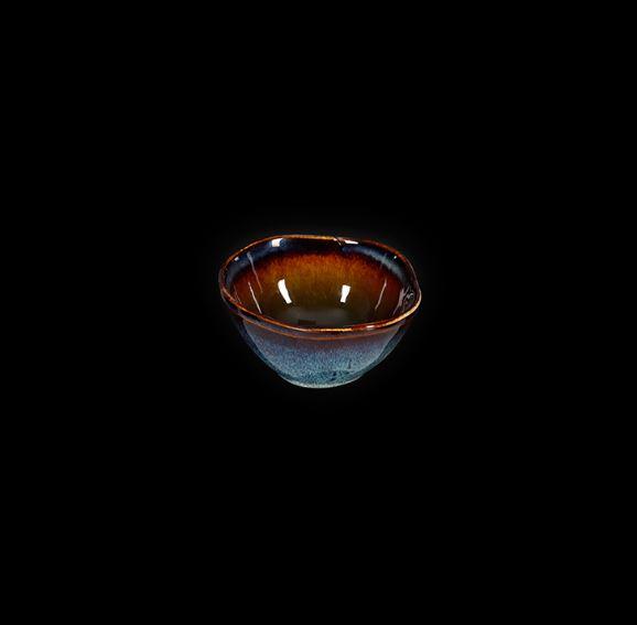 Салатник Corone Verde d=130 мм 450 мл синий+зеленый фарфор