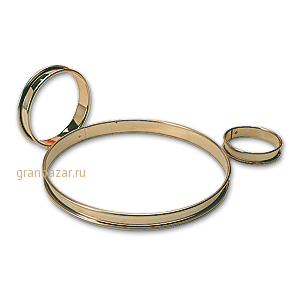 Набор кондит.колец (6шт); сталь нерж.; D=60,H=16мм; металлич. MATFER 371701
