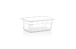 Гастроемкость 1/4 h=100 мм. 265х162 мм. 2,5 л. поликарб. прозрачная Gastroplast /1/24/
