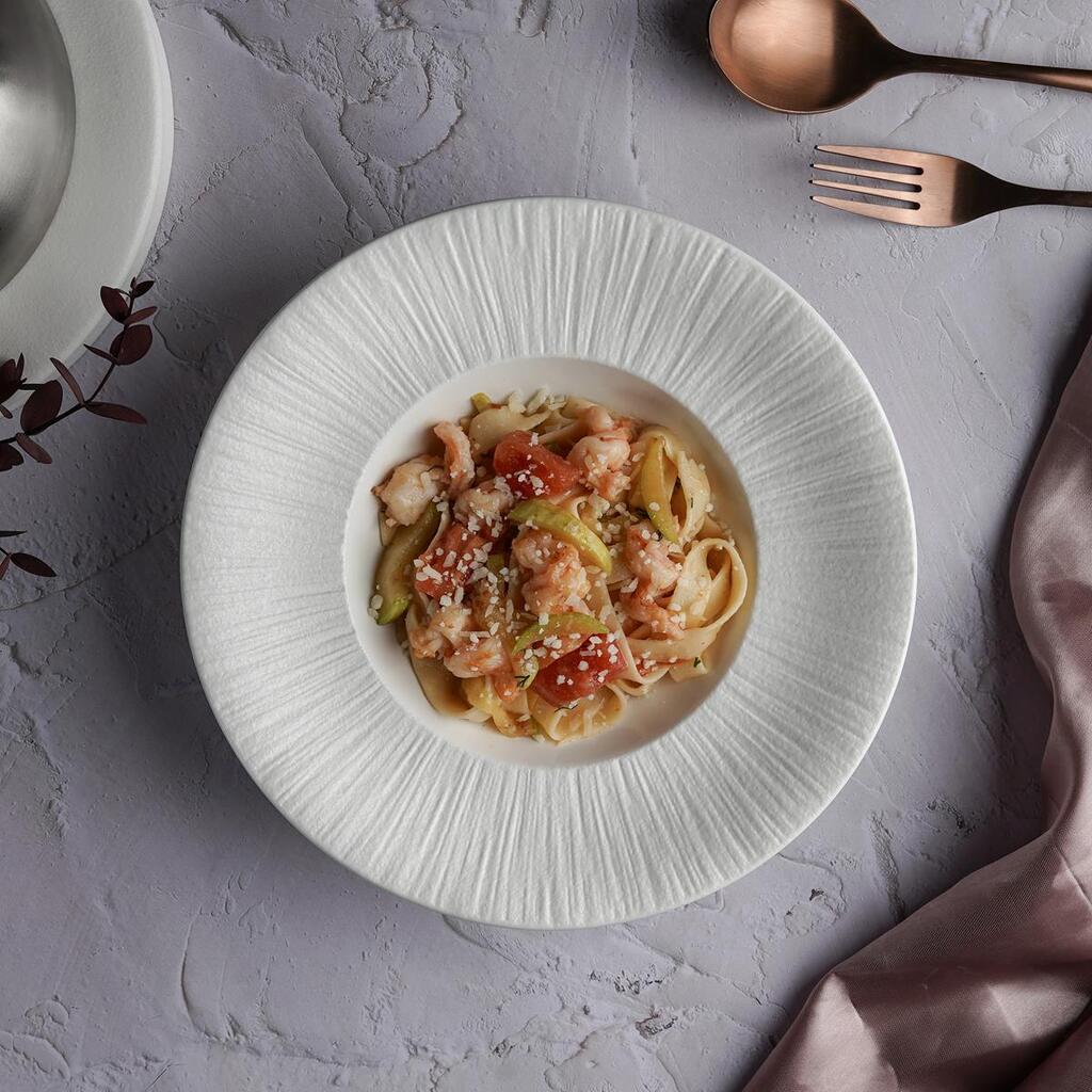 Тарелка глубокая Frost White Moon 250 мл d230 мм h55 мм P.L. Proff Cuisine ZA0387-9.5-ME