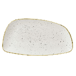 Блюдо сервировочное CHEFS GEO без борта Stonecast 350х185мм Barley White Churchill SWHSGE351