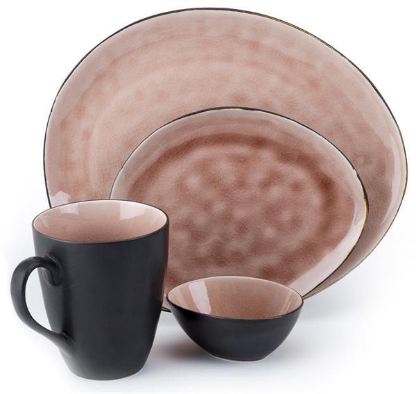Тарелка LAGUNA OLD ROSE овальная 270x230 мм h 20 мм, Cosy&Trendy 1690517