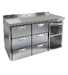 Стол холодильный HICOLD GN 33 BR2 TN