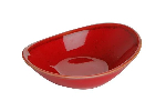 Соусник овальный RED фарфор, 50 мл, 70x110 мм, красный Seasons Porland 808110 красный