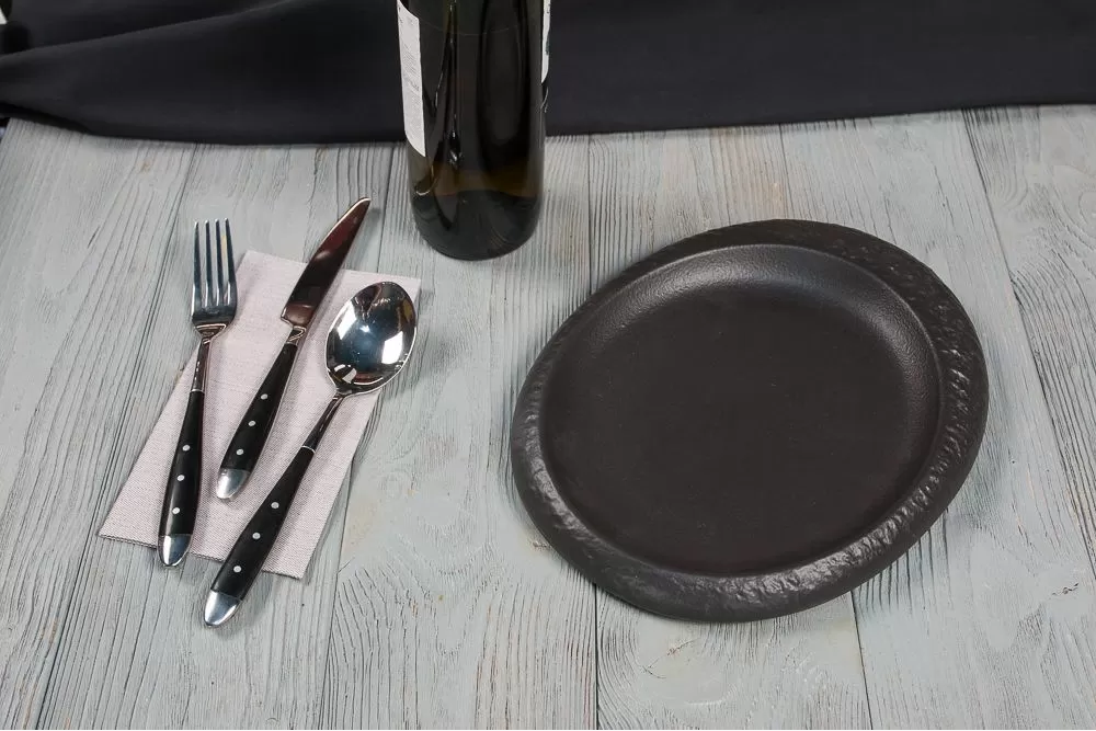 Тарелка Black Star 280*215*30 мм, P.L. Proff Cuisine