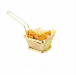 Корзина для подачи Gold 105х90х65 мм металл P.L. Proff Cuisine