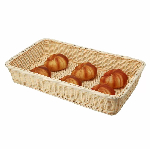 Подставка плетеная для выпечки 530*330*90 мм, бежевая P.L. Proff Cuisine