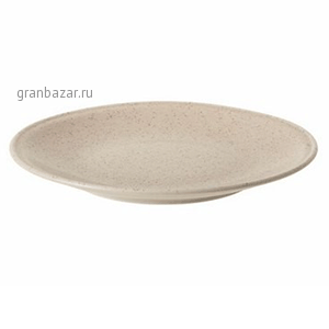 Тарелка мелкая «Рок»; фарфор; D=26см; бежев. Tognana RQ000260876