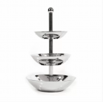 Этажерка 3-х ярусная d=210/250/310 мм h=500 мм нерж. сталь P.L. Proff Cuisine