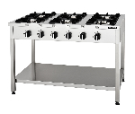 Плита газовая 6 конфорок, напольная, разборная, линия 700 Kocateq CG127P