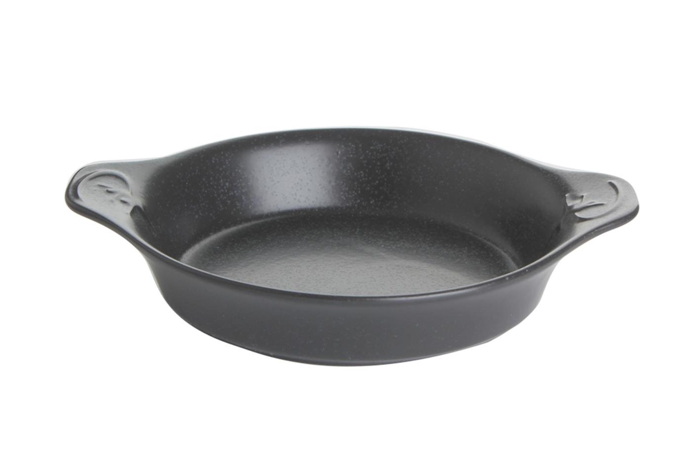 Форма для запекания Seasons BLACK d 210 мм h 55 мм (L c ручками 270 мм) фарфор цвет черный Porland 602928 черный