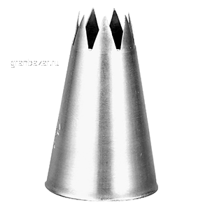 Насадка конд. «7-конечная звезда» (6шт); сталь нерж.; D=11мм Paderno 47208-15