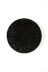 Тарелка плоская BLACK MOSS фарфор, d 170 мм, h 20 мм, черный Porland 187817 BLACK MOSS
