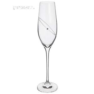 Бокал-флюте со стразами Сваровски; хрусталь; 210мл Dartington ST2663/5/CL/P