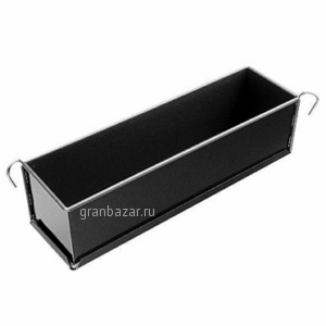 Форма д/вып.хлеба съемное дно; тефлон; H=8,L=31,B=9см; черный Paderno 47736-30