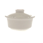 Горшочек для запекания CAMEO Imperial white с крышкой 480мл d155 мм h100 мм 210-50