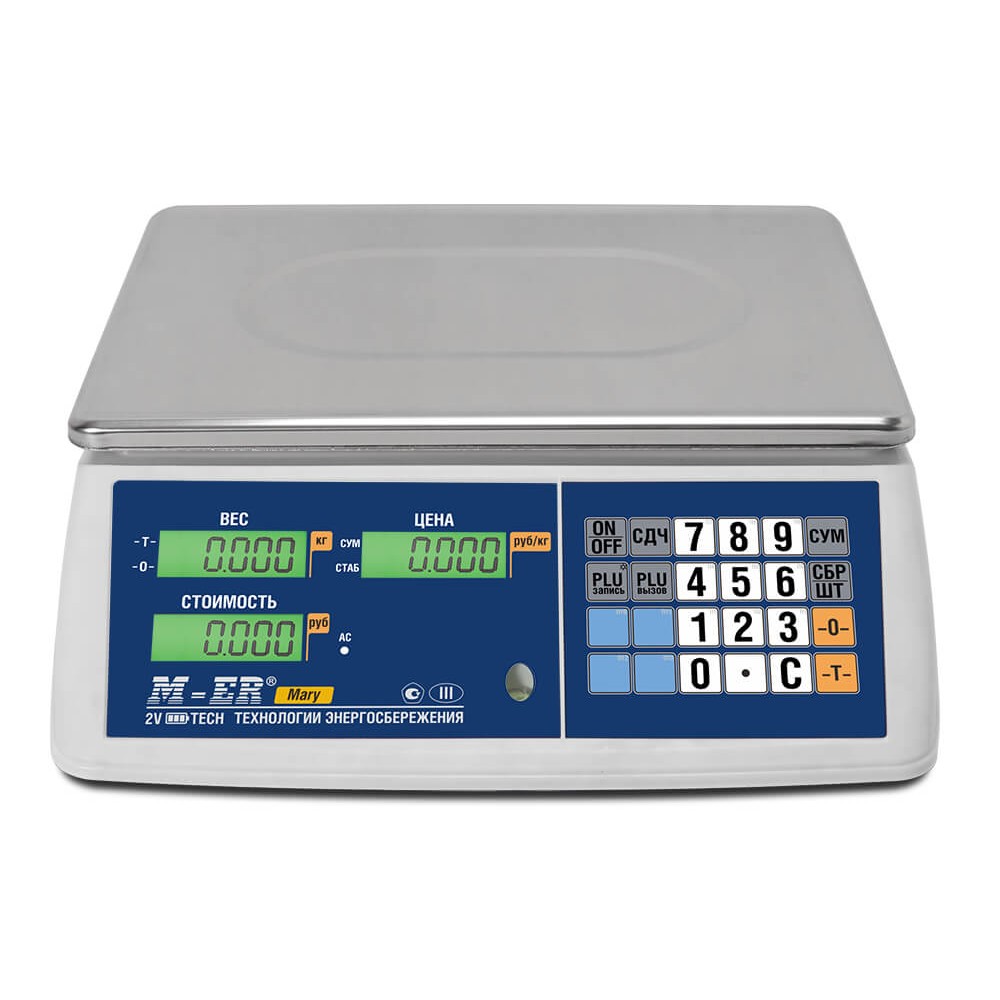 Торговые настольные весы M-ER 223 AC-32.5 