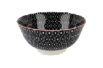Салатник Mix&Match фарфор, d 150 мм, черный Porland 36Z115 черный