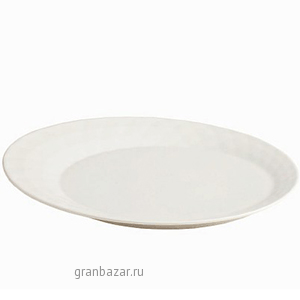 Блюдо овал. «Калейдос»; фарфор; L=36см; белый Tognana KS02036