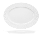 Блюдо овальное «Жансан»; фарфор; H=18,L=290,B=220мм; белый Chef&Sommelier S0563