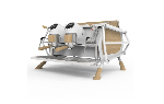 Кофемашина Sanremo Café Racer Naked  2 гр. белая-дерево