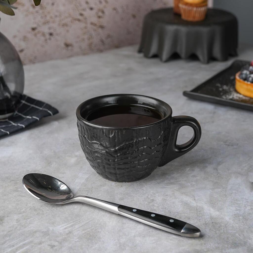 Чайная пара Black Raw Wood 200 мл d 88 мм h62 мм P.L. Proff Cuisine