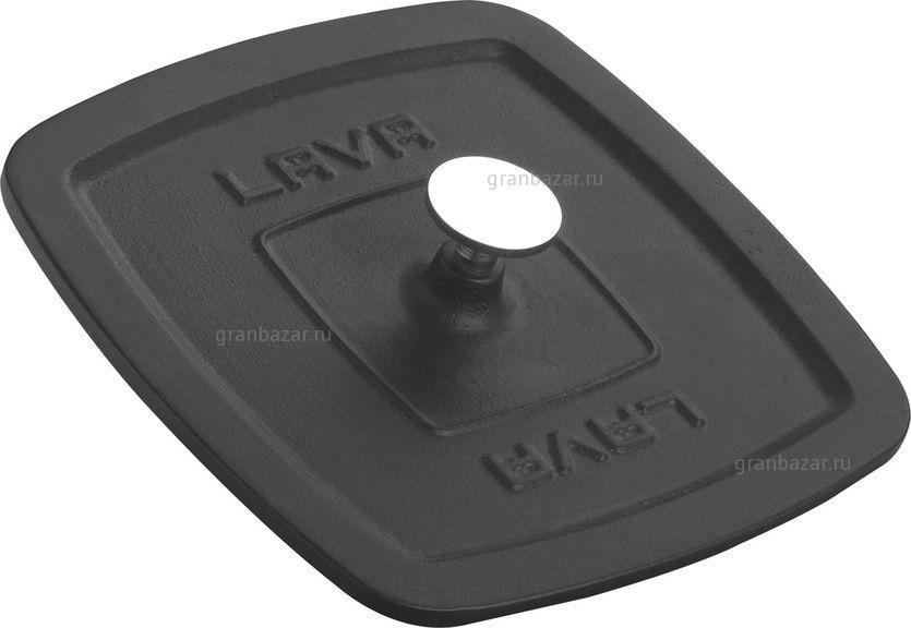 Пресс 21*21 см. чугун, черный LAVA